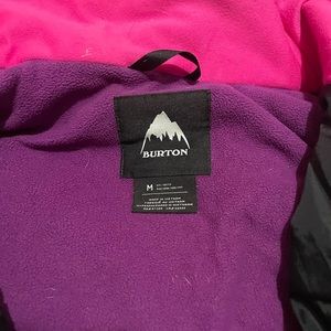 Burton girls snowboard jacket